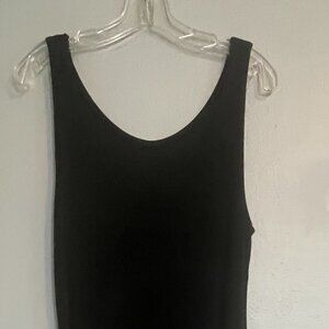 Black Sleeveless Maxi Cocktail dress XL